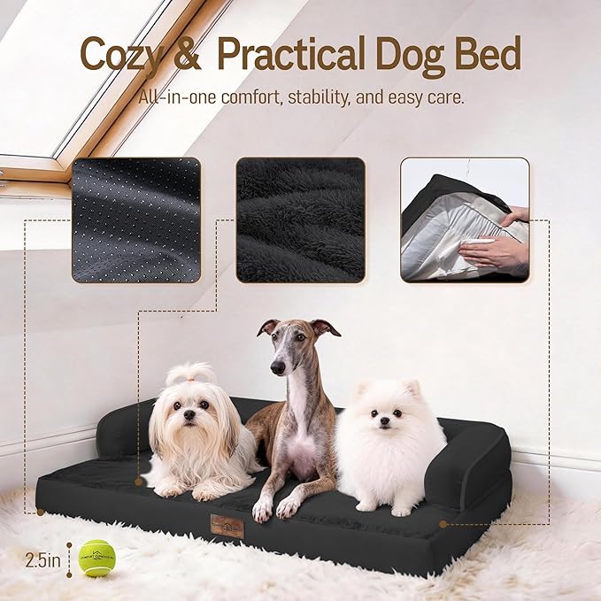 Comfort Expression Memory Foam Extra Large Dog Bed - Image 4