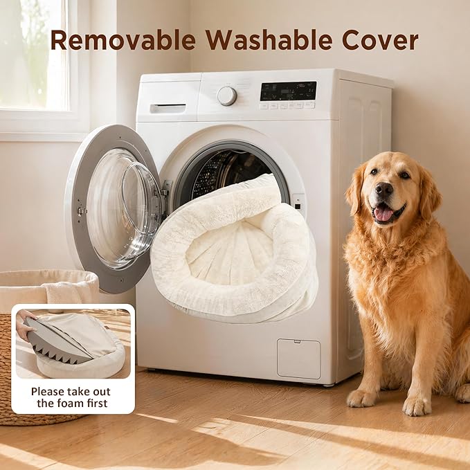 Orthopedic Dog Bed for Extra Large Dogs, XL Waterproof Dog Bed - Image 4