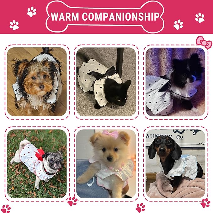 TAPBULL Dog Dresses, Fashionable Pet Dog Clothes - Image 4