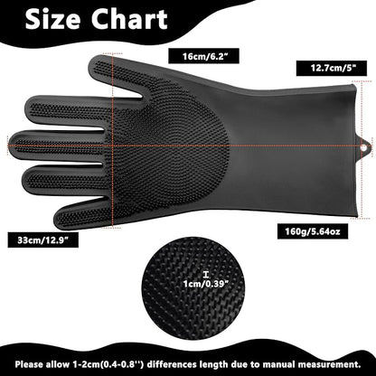Pet Grooming Gloves—Dog Washing Gloves - Image 2