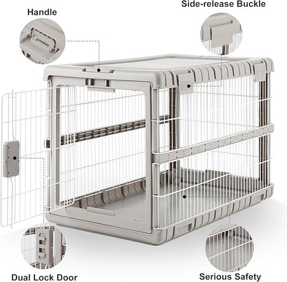 ZOMISIA Collapsible Dog Crate for Large Dogs - Image 5