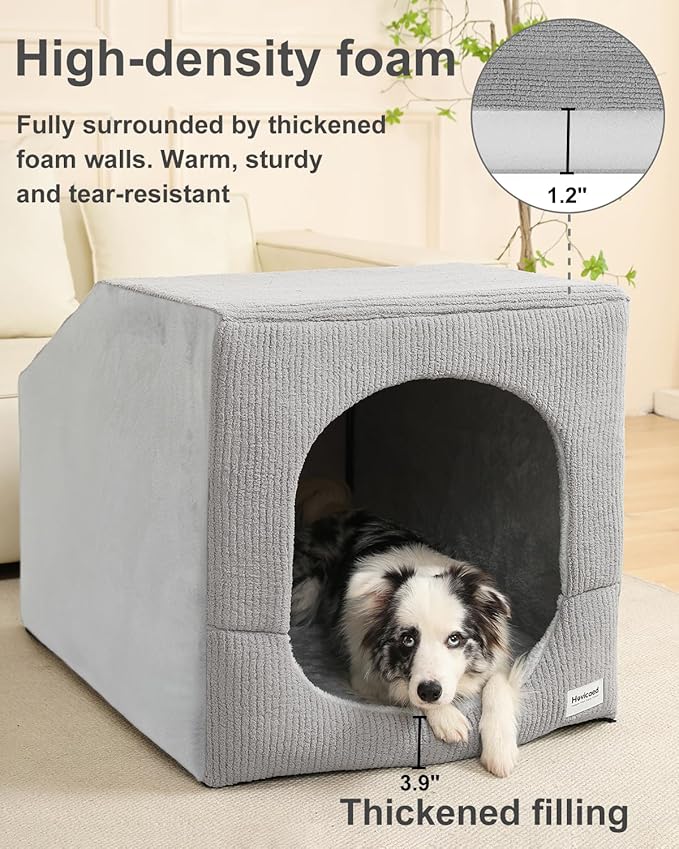 Hovicaed Indoor Dog House for Extra Large Medium Small Sized Dogs - Image 6