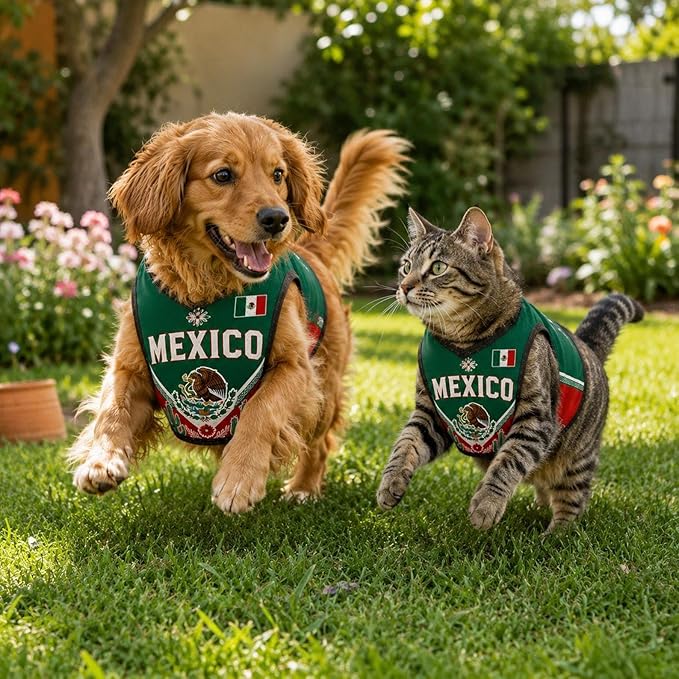 V-DECORPARKS Personalized Pet Soccer Jersey Custom Name Number Dog Cat Football - Image 4