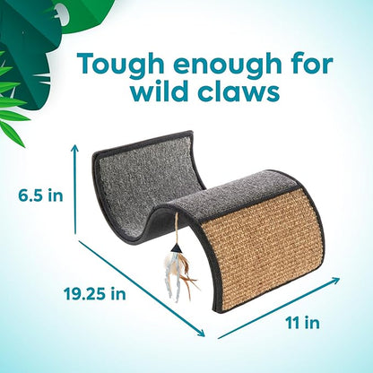 Petlinks Dream Curl Carpet Cat Scratcher, Dual-Surface Cat Scratching Post - Image 3