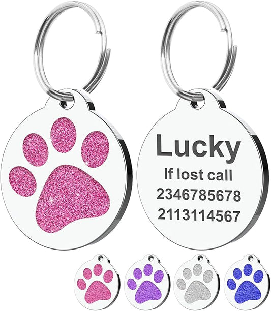 Dog Tags Personalized for Pets Dog Name Tags Personalized Dog Tag Engraved by EDSG
