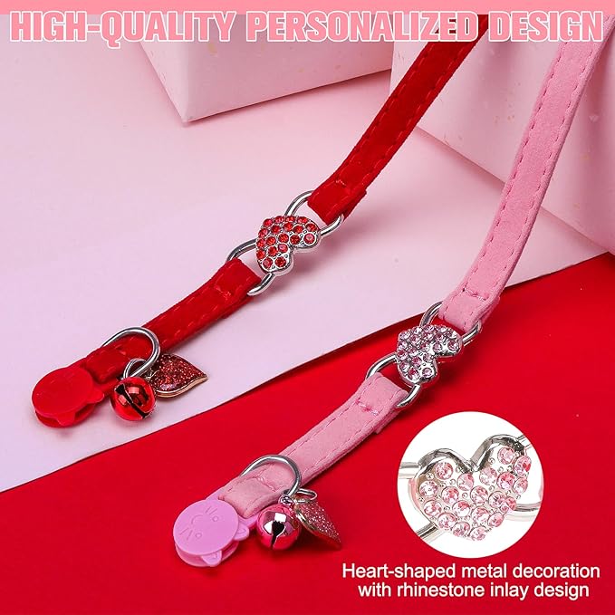 EXPAWLORER Soft Velvet Safe Cat Collars - Image 6