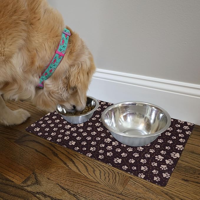 Drymate Pet Bowl Placemat, Dog & Cat Food Feeding Mat - Image 6
