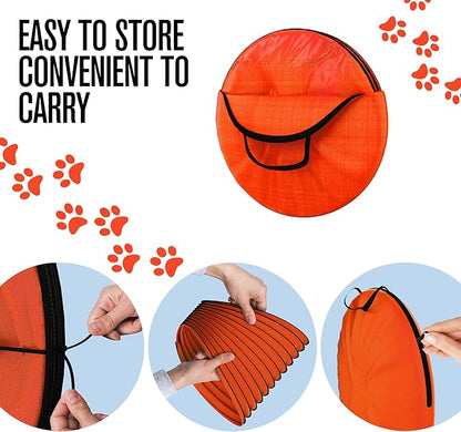 Houseables Dog Agility Tunnel, Dog Tunnel, Agility Equipment, 18 Feet, Puppy - Image 7