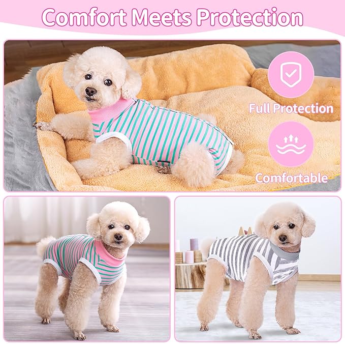 Coppthinktu Recovery Suit for Dogs After Surgery, Dog Onesie Surgery Recovery - Image 4