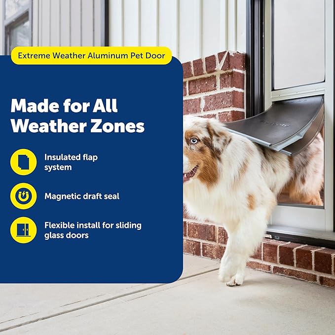 PetSafe Extreme Weather Sliding Glass Pet Door - Image 2