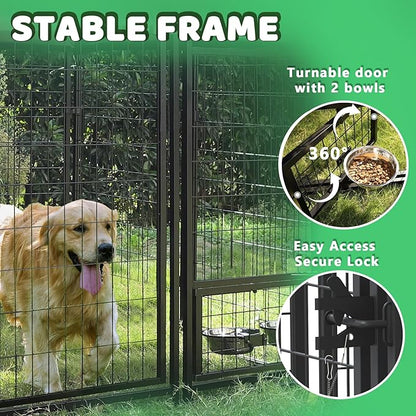 LEMBERI 4x4x4 Outside Dog Kennel - Image 4