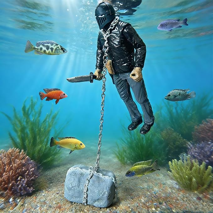 Floating Fish Tank Decoration, Floating Ornament Handmade Model Decoration by ConcreteMolds