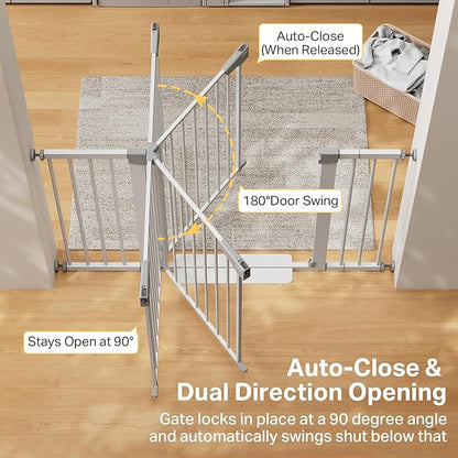 Cumbor 29.7–51.5" Extra Wide Baby Gate - Image 4