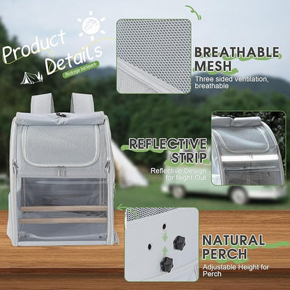 Sanmoncare Bird Carrier Backpack - Image 4
