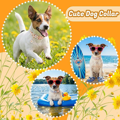 3 Pack Floral Dog Collars for Small Dogs Flower Dog Collars - Image 6