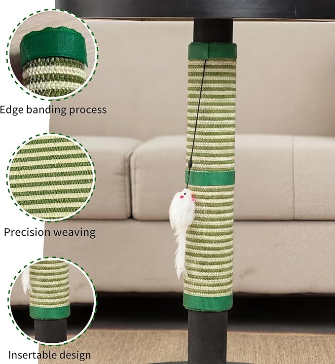 JanYoo 2 Pieces Cat Scratcher Mat - Image 3