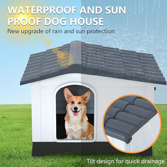 FDW Dog House Indoor Outdoor Durable House - Image 3
