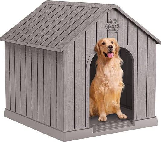 DRATO Large Dog House Indoor Outdoor Waterproof, Puppy Shelter by DRATOprovidesawarmandcozy