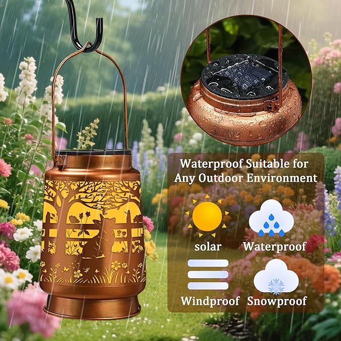 Corgi Solar Lanterns Outdoor Waterproof, Gifts - Image 3