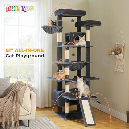 MUTTROS 81" Heavy Duty Cat Tree - Image 2