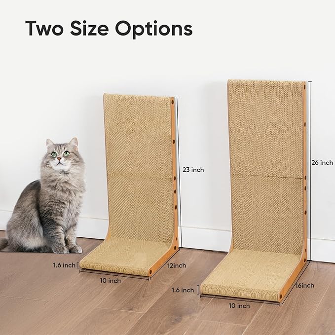 Cat Scratcher, 23 inch L Shape Cat Scratching Pad - Image 4