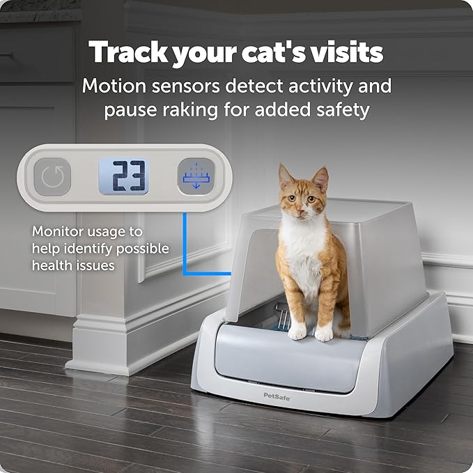 PetSafe ScoopFree Crystal Pro Legacy Self-Cleaning Automatic Cat Litter Box - Image 7