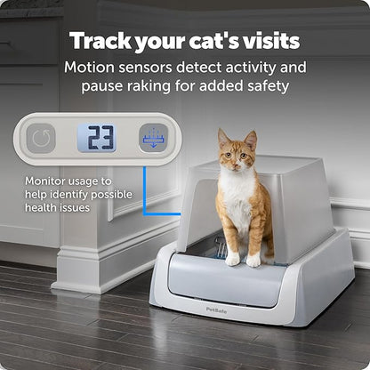 PetSafe ScoopFree Crystal Pro Legacy Self-Cleaning Automatic Cat Litter Box - Image 7