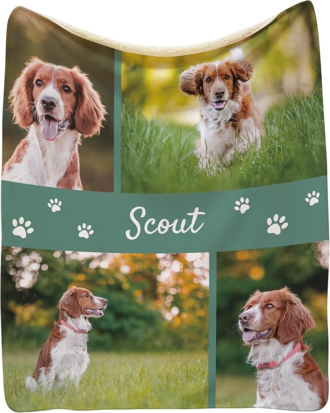 Prints Next Day – Custom 30" x 40" Sherpa Pet Lightweight Blanket by KarismaDecor