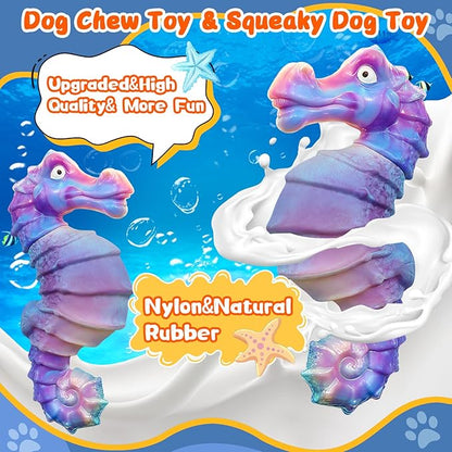 Jeefome Dog Chew Toys for Aggressive Chewers: Squeaky Dog Chew Toys for Large - Image 2