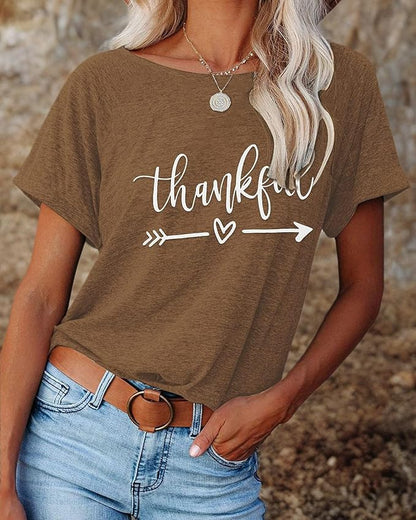 NIUBIA Women's T Shirts Summer Tops Simple Heart Graphic Shirts Sayings Short - Image 6