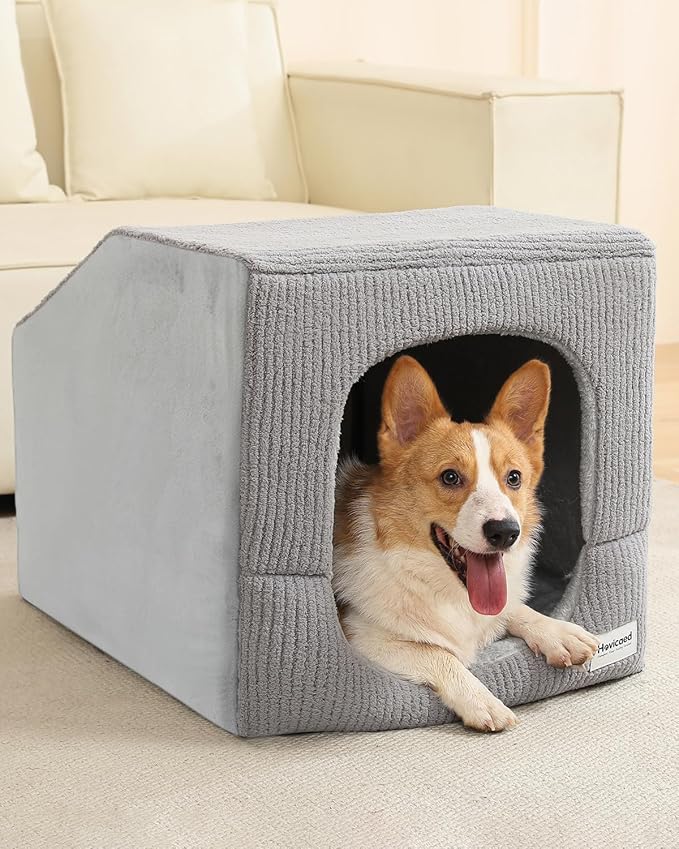 Hovicaed Indoor Dog House for Extra Large Medium Small Sized Dogs by Hovicaed