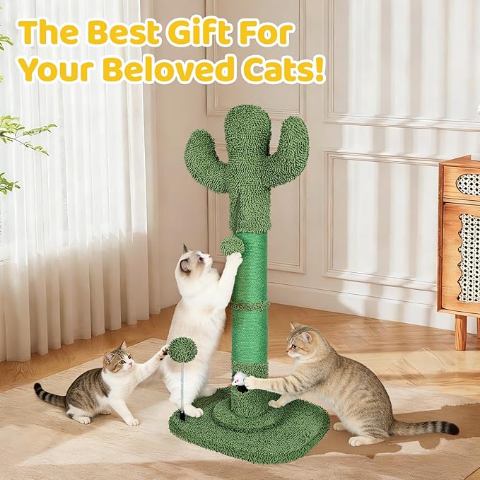 Tall Cat Scratching Post for Indoor Cats Adults, Cat Scratch Post - Image 8