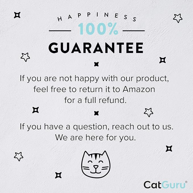 CatGuru Cat Food Mat, Small & Large Pet Food Mat, 100% Waterproof Cat Placemat - Image 7