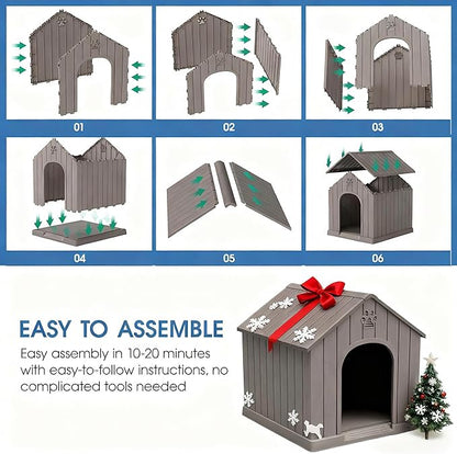 Fancyango Large Dog House Outdoor Indoor - Image 5