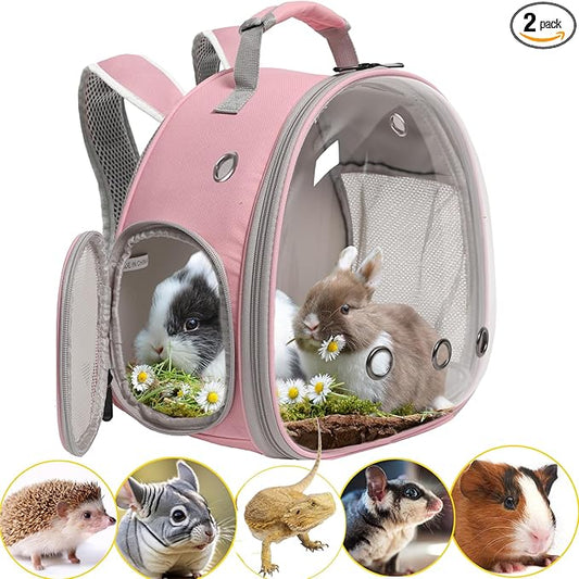 Hamster Backpack Carrier, Bearded Dragon Carrier Backpack by WEVONIGU