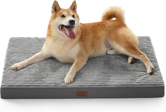 Bedsure ComfyFleece Dog Beds Large Sized Dog- Orthopedic Pet Beds by Unknown
