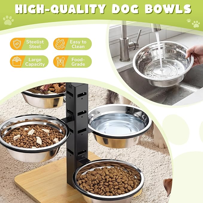 Elevated Dog Bowls Stand - Image 4