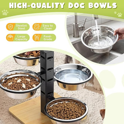 Elevated Dog Bowls Stand - Image 4