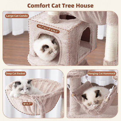 Gitelsnour Cat Tree, Cat Tower for Large Cats - Image 5