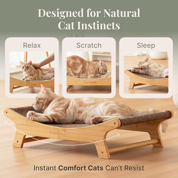 XL Sisal Cat Scratcher Bed - Image 3