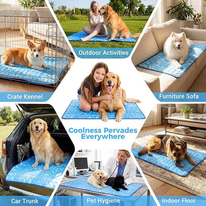 Dog Cooling Mat, Large Cooling Pad - Image 6