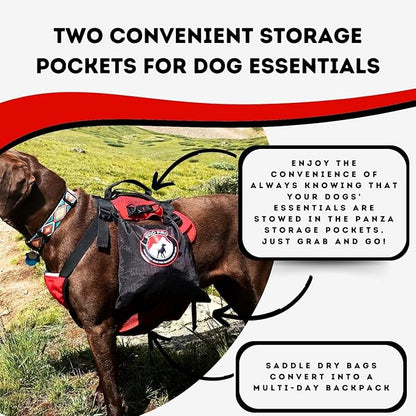 Fido Pro Panza Harness V2 with Deployable Emergency Dog Rescue Sling - Image 3