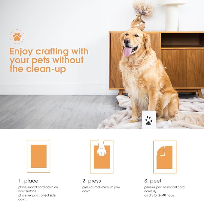 Pearhead Pet Clean-Touch Ink Pad, Medium/Large, Pet Owner, Pet Owner Must Have - Image 3