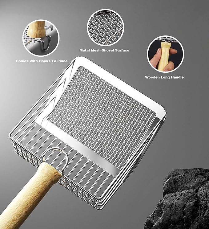 Cat Litter Scoop, Aluminum Alloy Cat Litter Scooper, Cat Litter Picker - Image 4