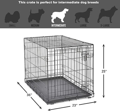Midwest Homes for Pets 36-Inch New World Crate for Medium-Large Breeds - Image 7