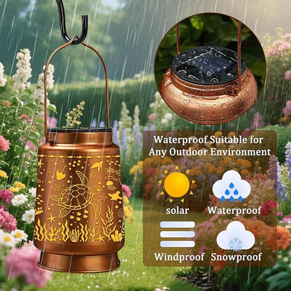 Sea Turtle Solar Lanterns Outdoor Waterproof, Sea Turtle Gifts - Image 4