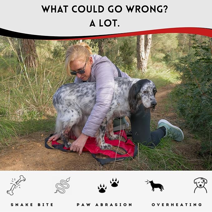 Fido Pro Airlift Ultra-Lite Dog Sling | Ultra-lite Sling Fit in Your Pocket & - Image 10