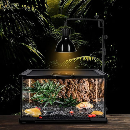 DXOPHIEX 5.5 inch Dome Reptile Light Fixture Reptile Heat Lamp UVB Light Fixture - Image 6