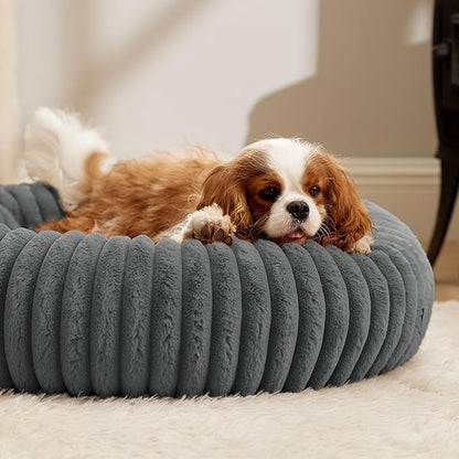 Bedsure ComfyFleece™ Donut Medium Dog Bed - Image 7