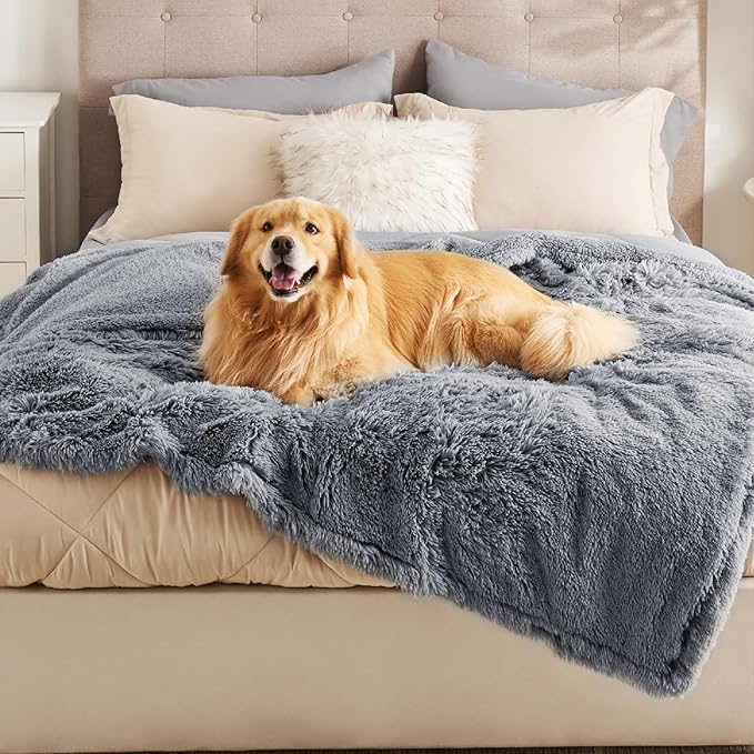 Bedsure Dog Blankets for Large Dogs, Waterproof Dog Blanket for Couch Protector by Unknown
